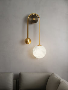 Dehocr | Natural Marble Wall Light