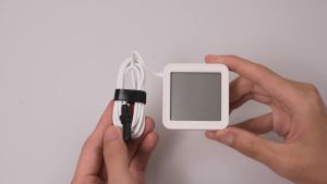MOES | MOES WiFi Smart Temperature Humidity Sensor Tuya 1M External Sensor Cable Probe Work With Alexa Google Home App Remote Monitor