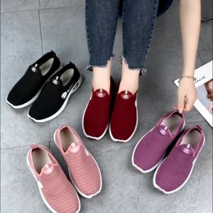 SEPATU WANITA SEPATU BATAM IMPORT MOTIF BUNGA MOTIF KEMBANG daisy flower NEW COLOR 2024 SW50