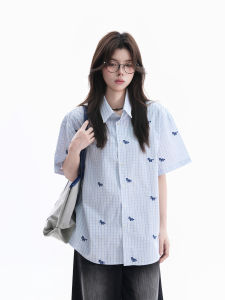 zuocisankon | Áo Sơ Mi Dệt Kim Sọc Rộng