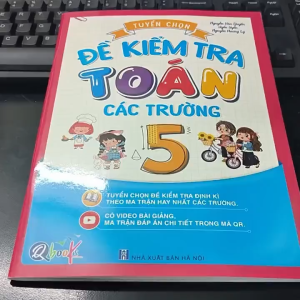 Sách - Tuyển chọn ĐKT - Toán 5 các trường (Qbooks)