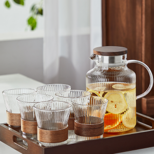 YIHUTEA | Heat Resistant Cold Water Pitcher Set