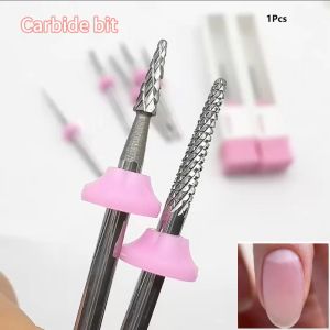 1Pcs Carbide Nail Drill Bit Tungsten Steel Nail File Cutter Pedicure Manicure Milling Cutter Tool 2.35mm with Compatible wit