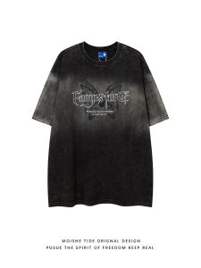 Washed Heavyweight Oversize Streetwear Short Sleeve T-Shirt for Men Loose Fit Cotton Casual Top Quality Chinese Manufacturer