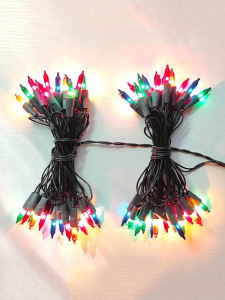 Colorful Christmas Star Decorative Light String