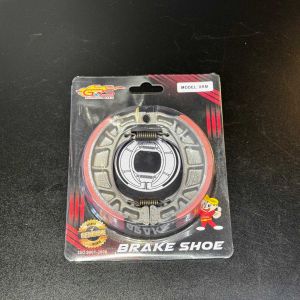 GRS BRAKE SHOE ( RED ) RUBBERIZED BRAKE SHOE MIO SPORTY / MIO I 125 / M3 / SOULTY / SOUL / SKYDRIVE FI / RS100 FRONT / RS100 REAR / BAJAJ / XRM / BEAT / TMX SUPREMO / BARAKO / TMX FRONT / TMX REAR