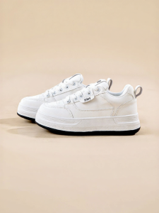 Semir | Summer Thick Heel White Sneakers
