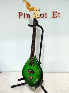 พิณไฟฟ้าคุณภาพสูง สามสาย สิบห้าเฟรต สามคอนแทค รุ่นมาตรฐานออกงาน