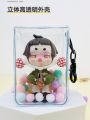 Túi Đựng Đồ Chơi Mini Dễ Thương Trong Suốt Túi Trưng Bày Túi Đựng Đồ Chơi Túi Treo Túi PVC Túi Phong Cách INS POP MART Blind Box. 
