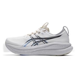 Giày Chạy Bộ Asics Nam Gel-Nimbus 28 Đệm Lưới Thoáng Khí Tập Thể Dục Thể Thao 1011C266-100