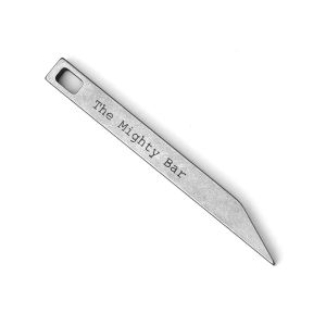 Heavy Duty Keychain Prybar EDC Pry Bar for Every Day Carry Small Stainless Steel Key Chain Multitool Prybar for Keys