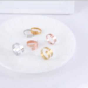 Skyrim | Skyrim Fashion Stainless Steel Rings Minimalist Adjustable Womans Finger Ring Simple Couple Jewelry Wedding Gift Wholesale