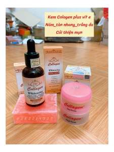 Kem colagen plus vit e (4 món)