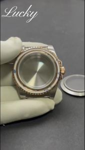 High Quality NH34 NH35 NH36 NH38 NH39 4R/7S Steel Case Bottom SUB Watch Back Cover Watch Modification Case Watch Accessories