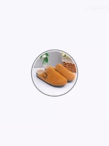 Sandal Pria Suede Elegan dengan Aksesoris Gaya Korea