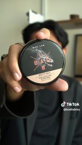 BAD LAB [MATTE MAX] Water-based Pomade Strong & Matte With Charcoal & Fluidipure™
