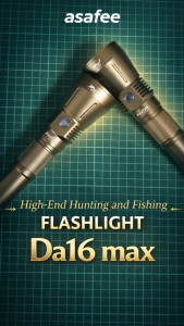 Asafee DA16Max Powerful Diving Flashlight Underwater Rechargeable Hunting Fishing Torch New Design Night Diving Spearfishing Flashlight