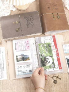 Ticket Collection Album with Stamping