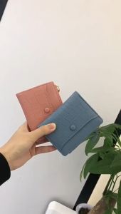 Z.L075 Dompet Wanita Import  Baru Dompet Wanita Kecil Mode Dompet Cewek Kekinian 2065 Motif Croco