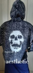 Sweater Hoodie WASHING BLACK WASH Jumper Pria Wanita Bahan cotton Baby Terry Tebal lengan Panjang Ukuran M L XL