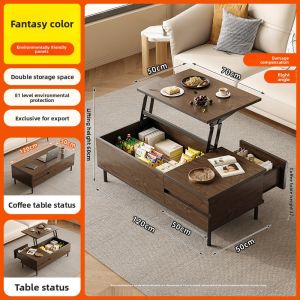 GUANYU | Foldable Creamy Style Coffee Table