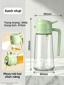 PISSA | Chai Xịt Dầu Không Chảy Nước Đa Năng Gạt Hạt Nhỏ