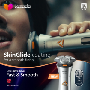 [New] Philips Series 3000 Wet and Dry Electric Shaver S3882/00