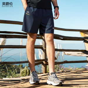 Enjeolon | Light Thin Fast Drying Casual Trendy Letter Sport Shorts