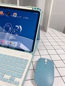SMART FLIP ROTARY KEYBOARD CASE XIAOMI REDMI PAD SE CASING MAGNETIC BOOK COVER STAND VERTIKAL DAN HORIZONTAL