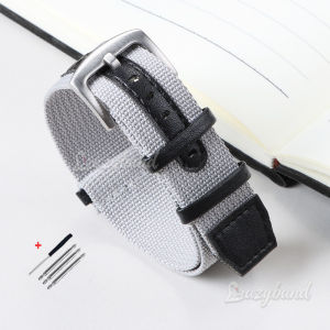 High Quality Nylon Watch Band for Rolex for Seiko for Hamilton Khaki Field for Omega Strap Brown Retro Men Soften Wrist 20mm22mm