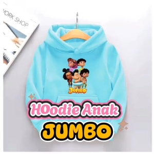 Sweater Hoodie Atasan Jumbo Anak Laki-laki Dan Perempuan Usia 4-13 Tahun
