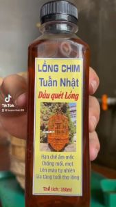 Dầu Quét Lồng Chim Cao Cấp Tuấn Nhật. Dầu Ủ Lồng Chim Lên Màu Tăng Tuổi Thọ Lồng