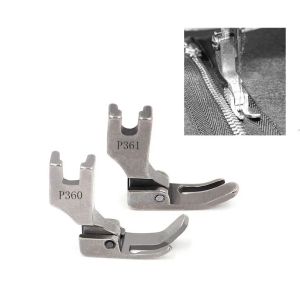 P360 P361 Narrow Zipper Presser Foot Single Side Of Flat Car Industrial Sewing Machine Accessories For Juki Brother Singer Right