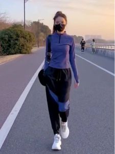LIANGYILAILIN | Bộ Đồ Thể Thao Nữ Thời Trang Giúp Gọn Người Khô Nhanh