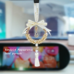 New car pendant crystal gourd car with decorative pendant net red creative car rearview mirror car hanging