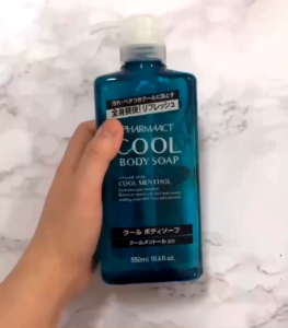 Sữa tắm nam sữa tắm dưỡng ẩm sữa tắm Nhật Bản sữa tắm Cool Pharmaact hương thơm mát lạnh sảng khoái