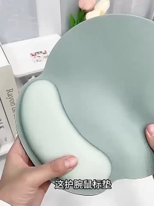 Game Mouse Pad Wrist Rest Support Comfortable Silicone Non Slip Soft For Computer Laptop Tablet