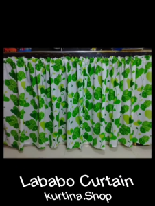 Printed Kitchen curtain/ pang lababo kurtina sa kusina tela po eto