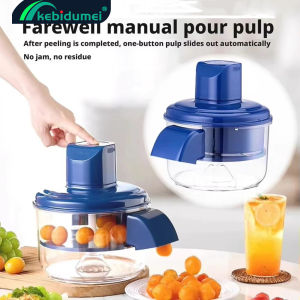 Máy bóc vỏ nho điện tự động kebidumei Máy bóc tẩy trang rảnh tay cho quả mọng trái cây Dụng cụ gọt vỏ dễ dàng