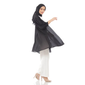 Dzellia - Hana Cardigan in Black