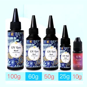 Keo UV Resin Trong Suốt - Keo nhựa Epoxy Loại cứng Tia cực tím Năng lượng mặt trời Chữa nhanh