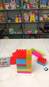 Giggel (BISA COD) Mainan Smart Block Balok Susun Kereta Mobil No.SB 40 / Mainan Kreatif Balok Susun isi 40PCS