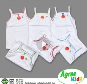 1Pcs Singlet Kaos Dalam Agree Kids Tali Sejari/ Tanktop Anak