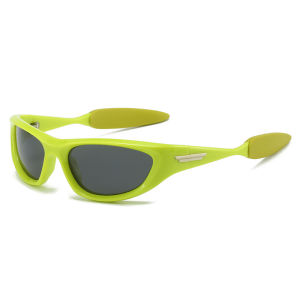 Y2K Wrap Sunglasses Autumn High Definition Polarized Sports Sunglasses Gradient Style for Men And Women