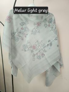 Bawal Cotton voile laser cut bidang 50 Melor
