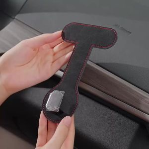 Suede Adhesive Car Hook Universal Car Glove Box&Seat Back Hanging Hook Non-destructive Auto Hanger For Car Interior Accessories