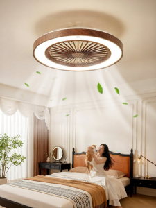 HUIPU | Quiet Fan Light For Bedroom In Antique Style