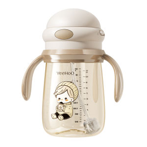 YeeHoO KIDS | Learning Drinking Straw Milk Cup for Babies