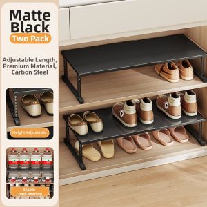 evesigar | Adjustable Layered Shoe Rack Storage Organizer