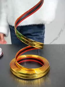 5 Meters Household Wall Sealing Strip tape Waterproof And Antifouling Edge Banding Soft Line Self-Adhesive Wall Corner